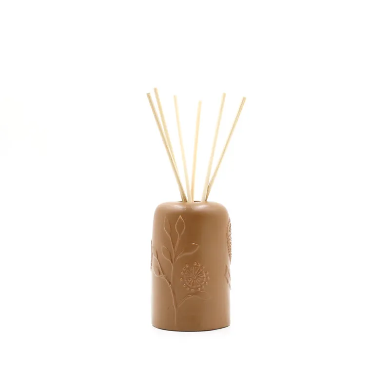 11X8X28CMH CERAMIC DIFFUSER BOTTLE+100PCS PET DIFFUSER+6PCS RATTAN