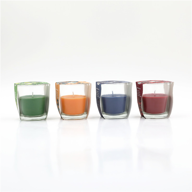 D7.3X8CMH SCENTED GLASS CANDLE