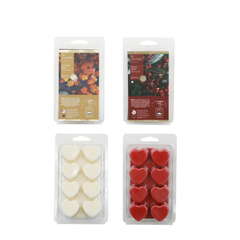 6X11X2CMH HEART SHAPE WAX MELT