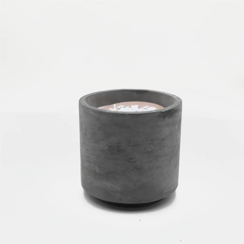 D18X18CMH CEMENT  SCENTED CANDLE
