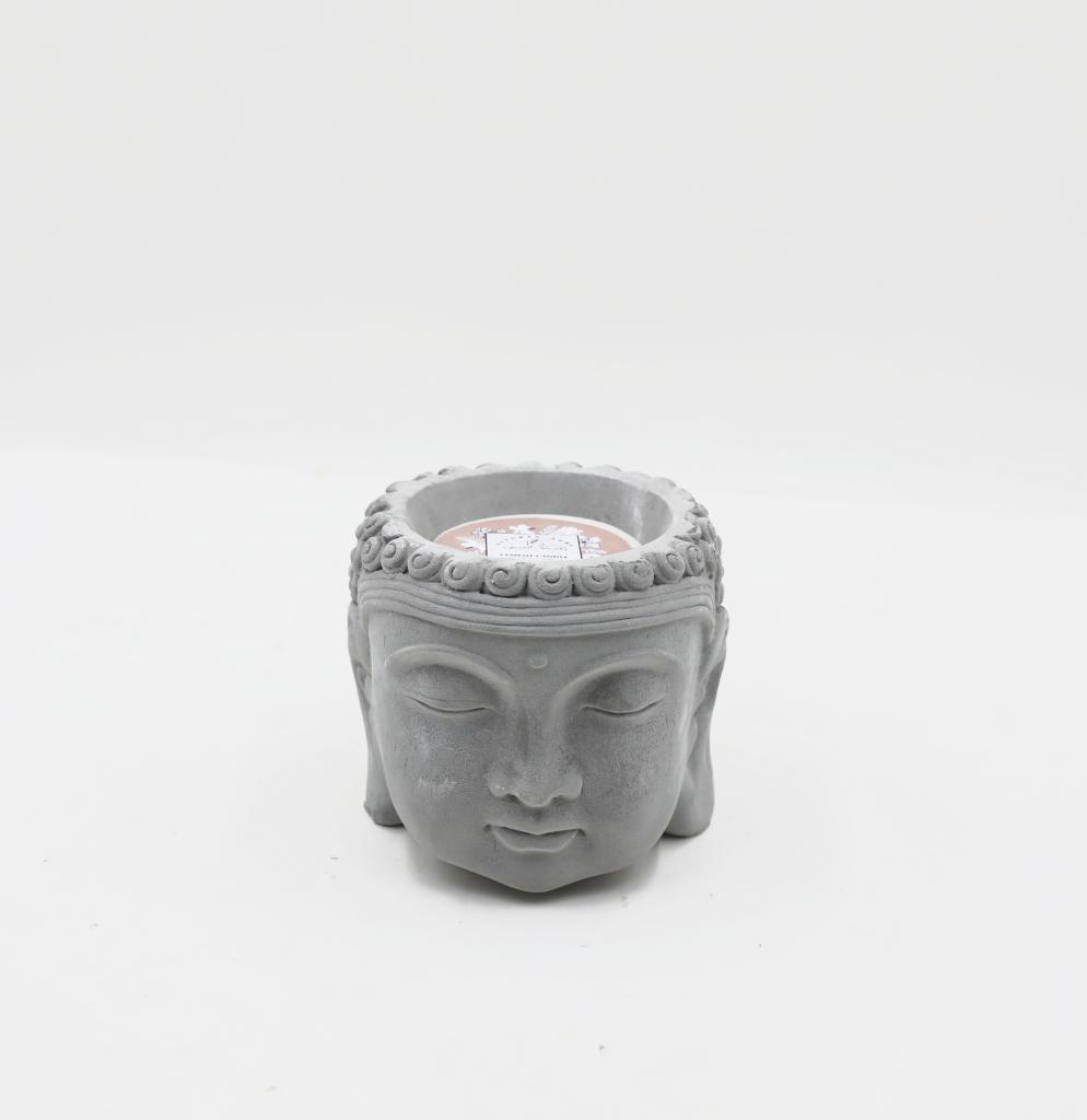 D13.5X13CMH CEMENT SCENTED CANDLE