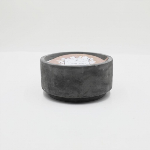 D20X10CMH CEMENT SCENTED CANDLE