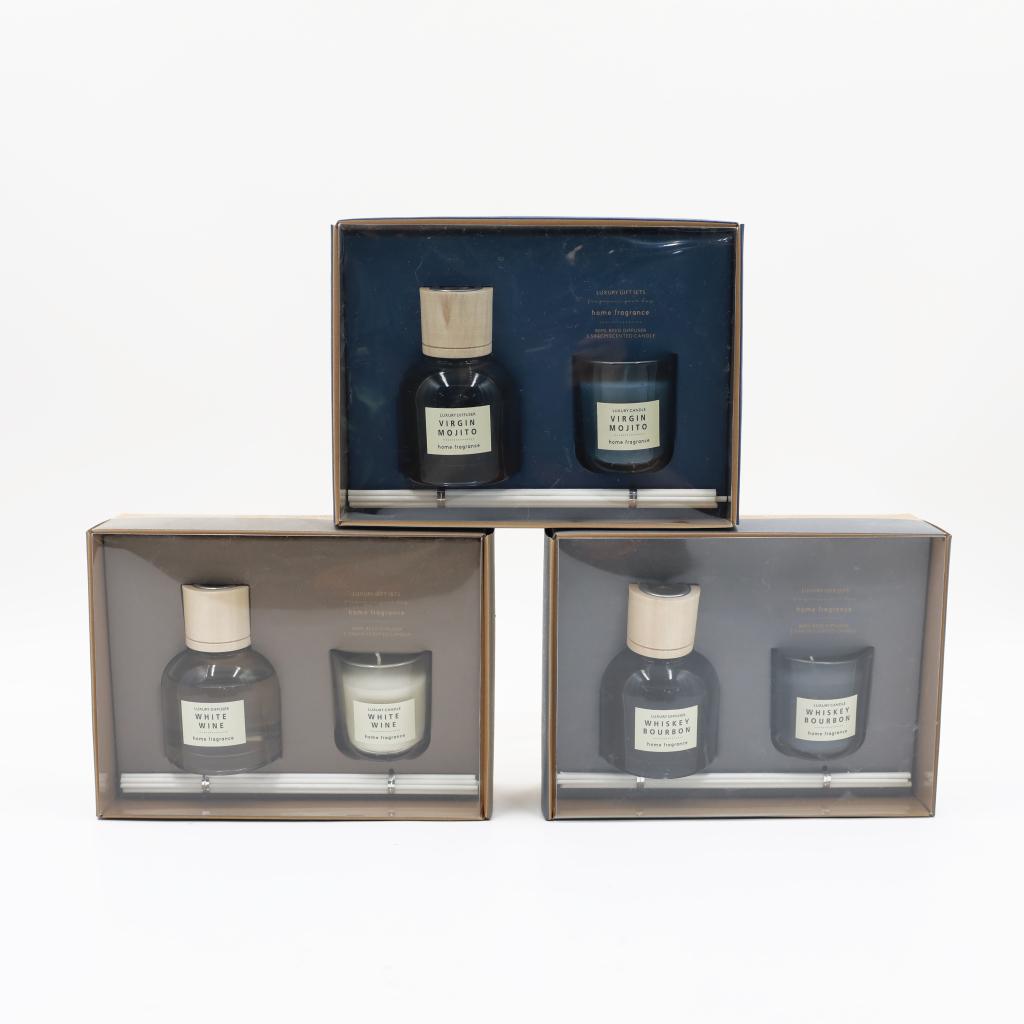 SCENTED CANDLE DIFFUSER GIFT SET