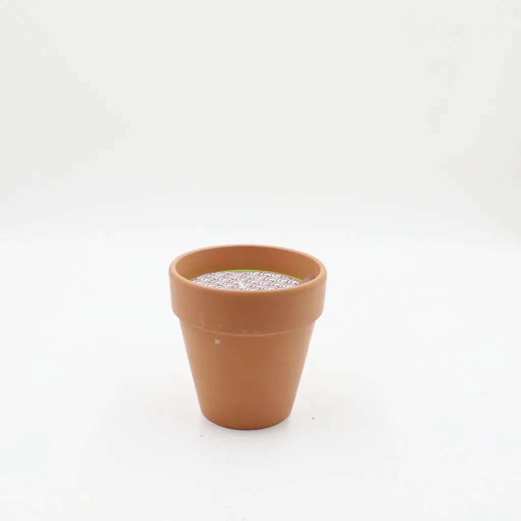 D13X13CMH CLAY BOWL SHAPED CITRONELLA CANDLE POT