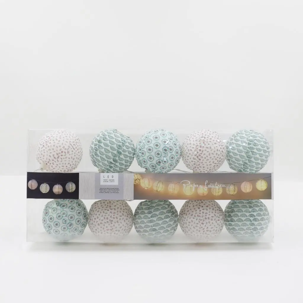 S/10 D7CM PAPER LED LANTERN
