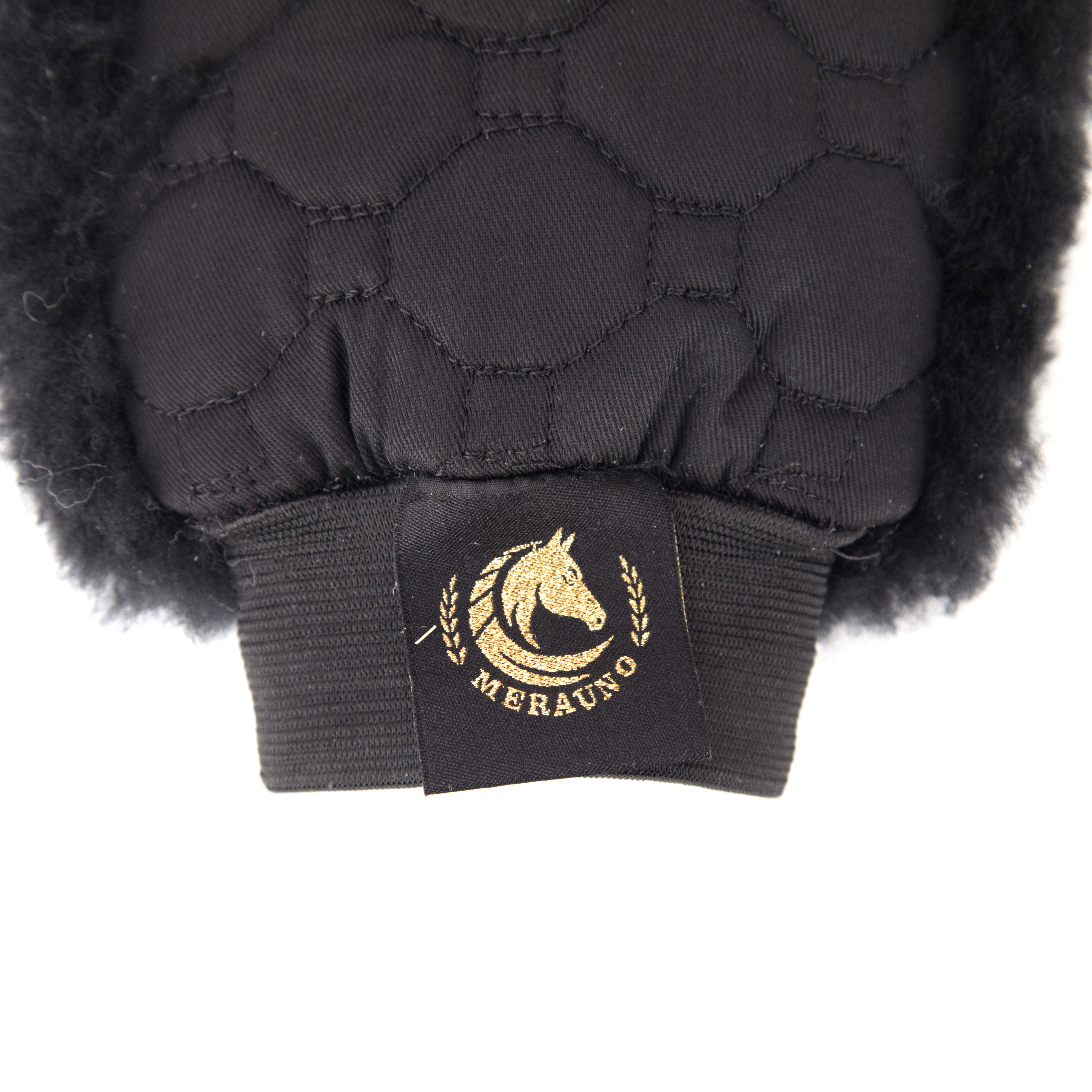 Half sheepskin gloves horse equestrian sheepskin accessories