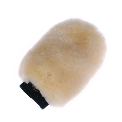 Merauno® Full sheepskin gloves Lambskin grooming mitts horse equestrian sheepskin accessories Factory wholesale