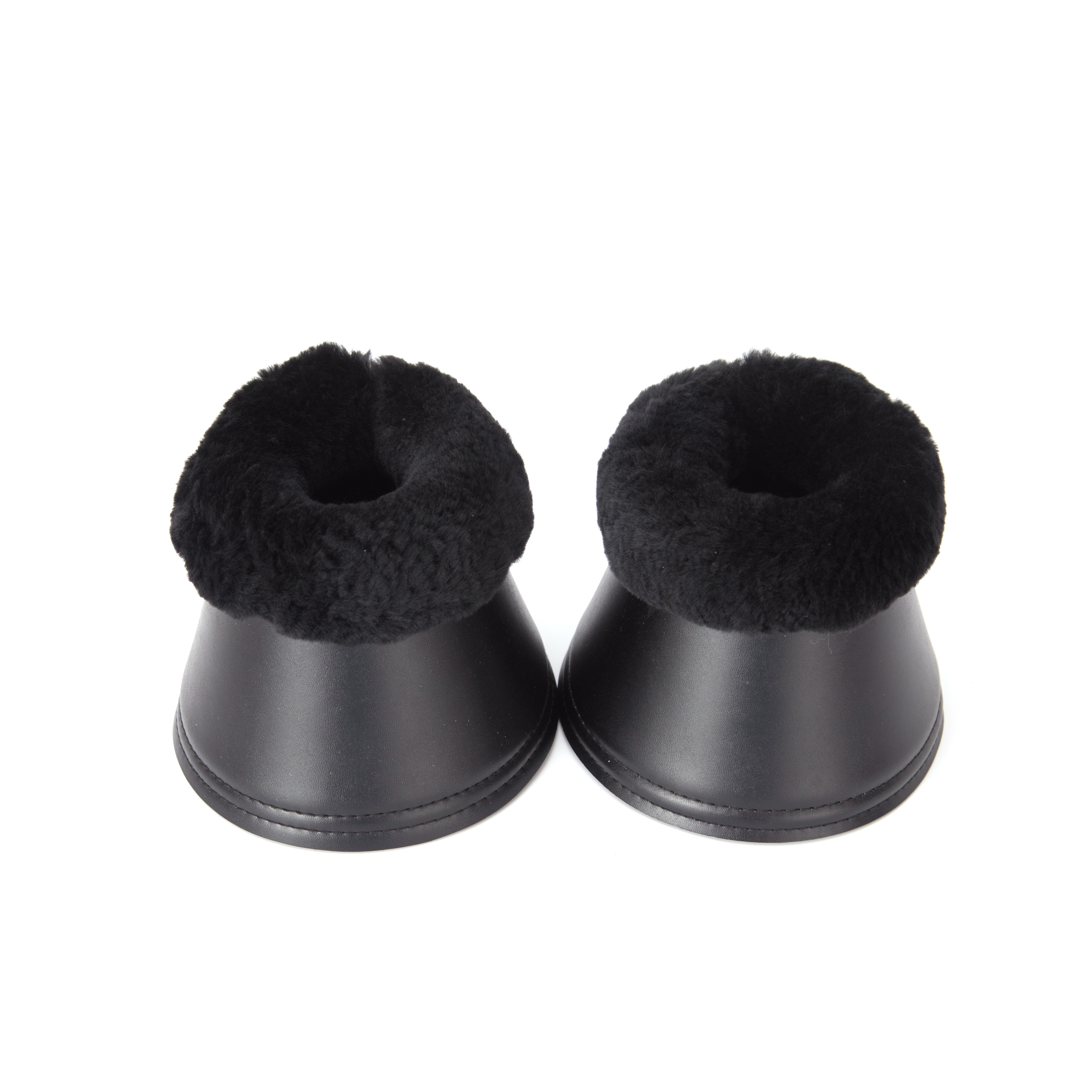 Hores sheepskin bell boots equestrian sheepskin accessories