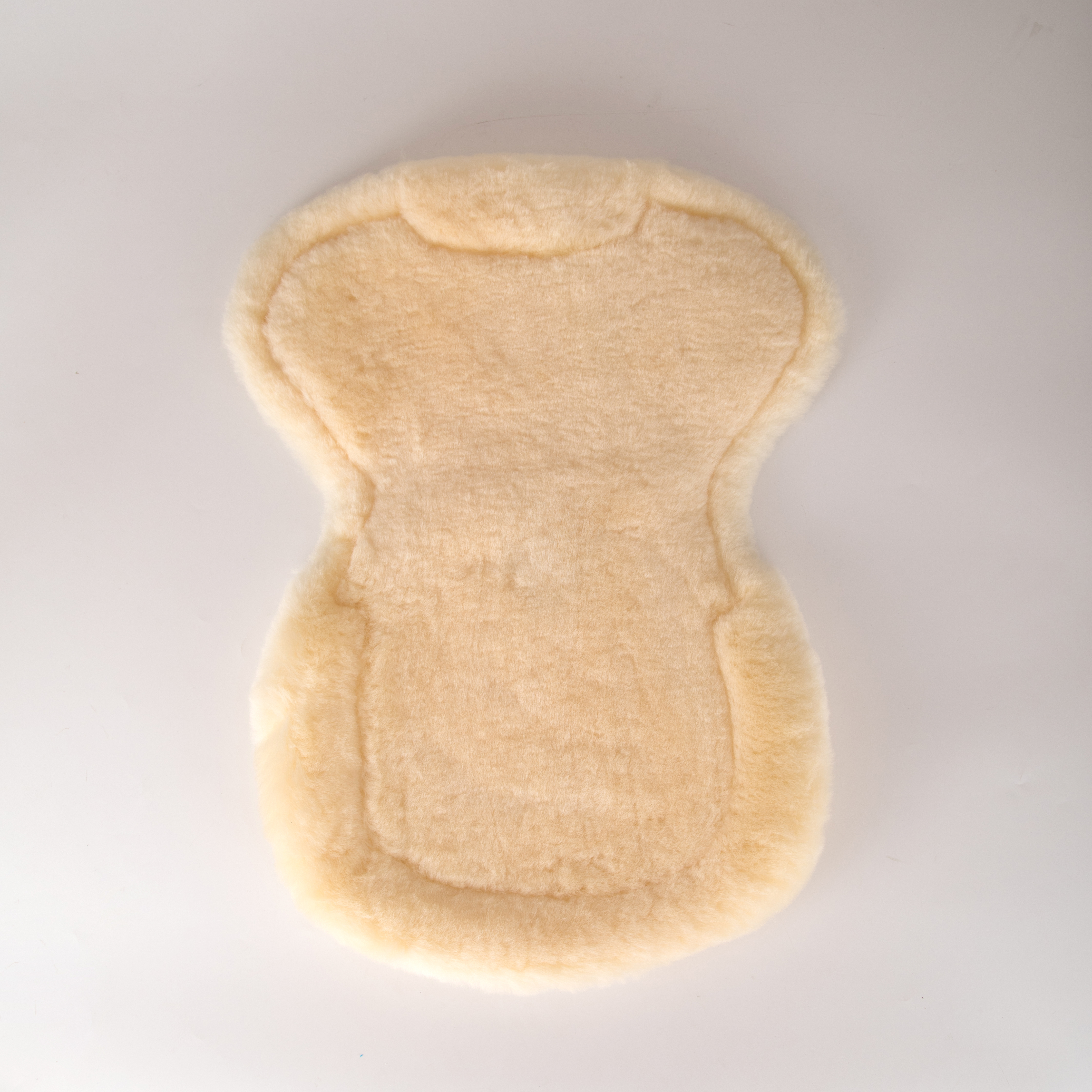 Full sheepskin gel saddle pads horse equestrian supplies non-slip silicone pad