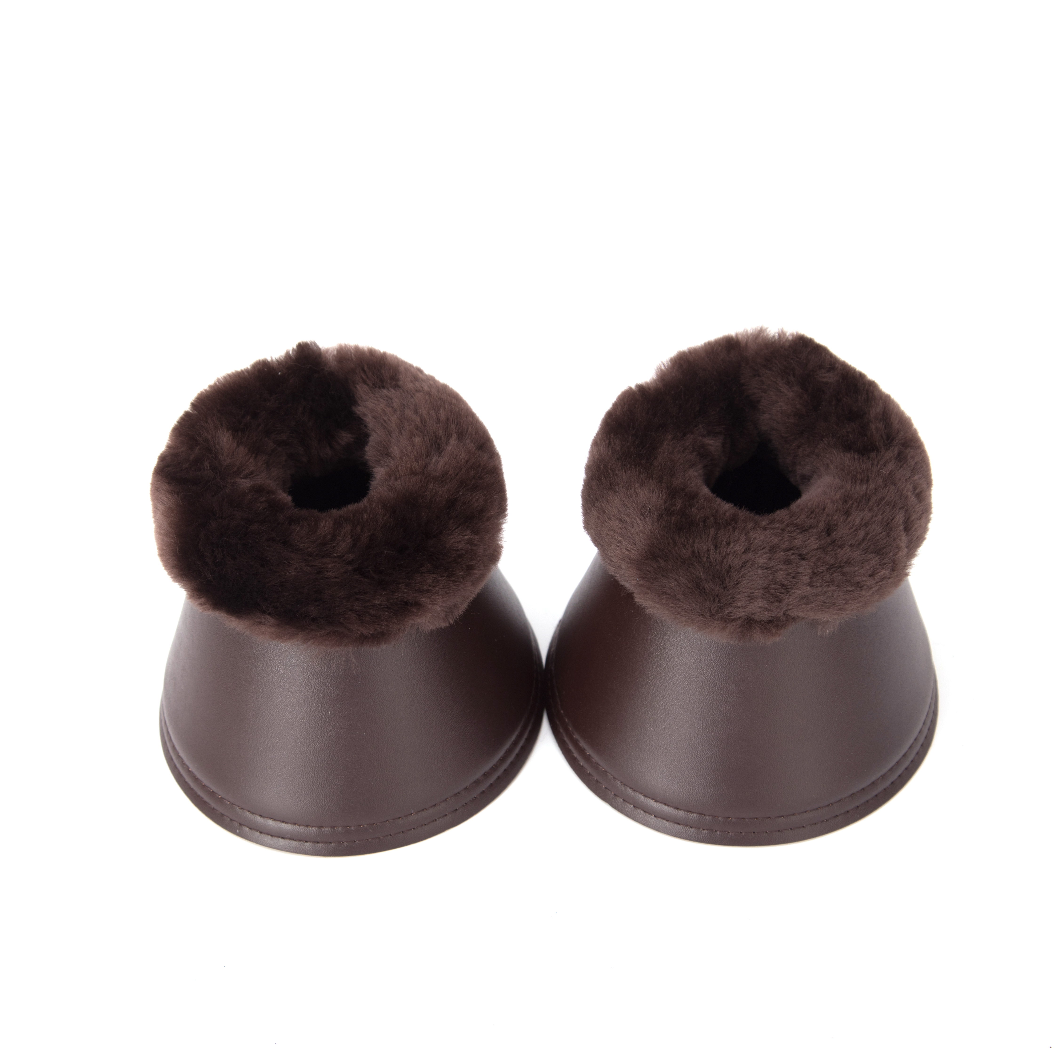 Hores sheepskin bell boots equestrian sheepskin accessories