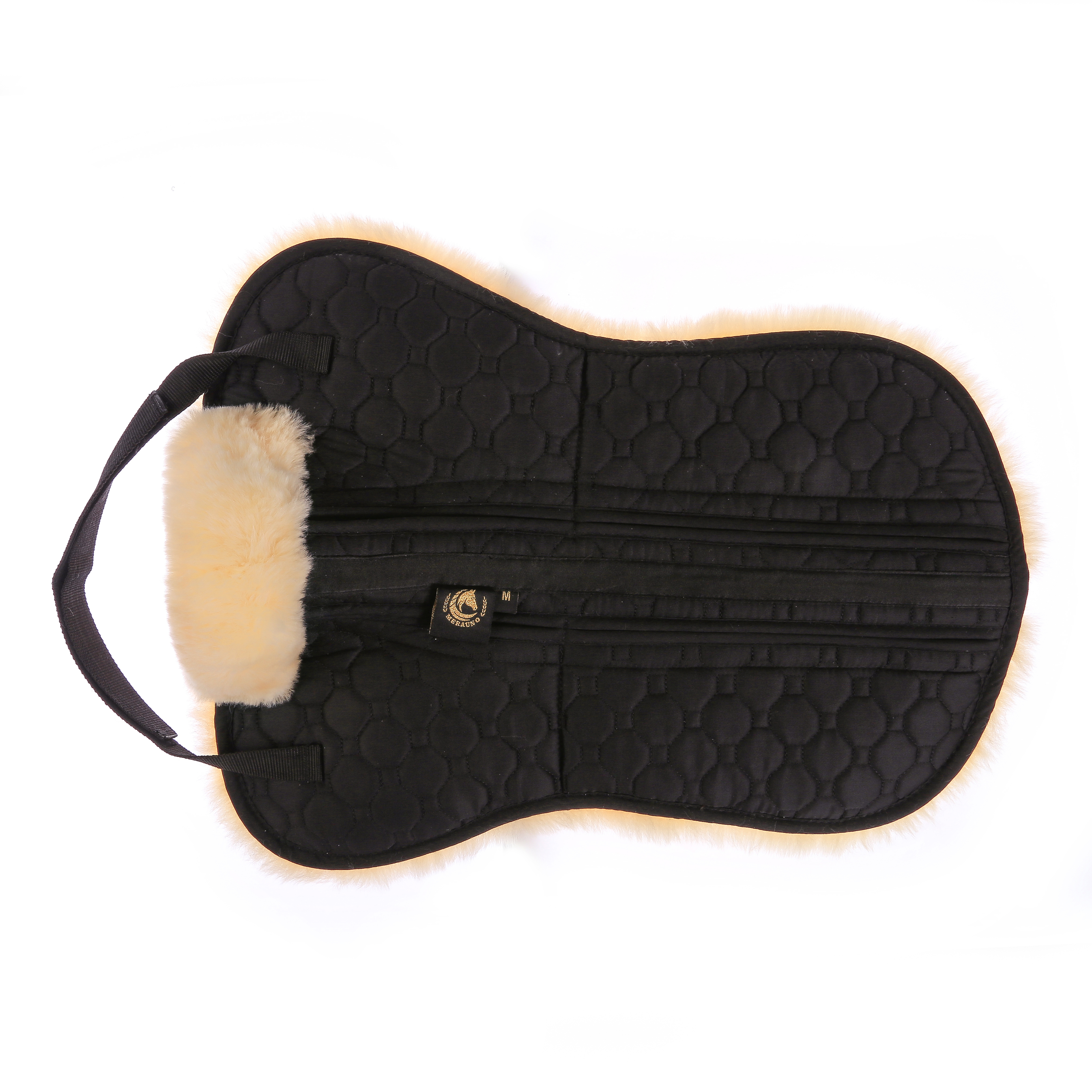 Full sheepskin saddle pads with pockets and padded cotton horse equestrian supplies