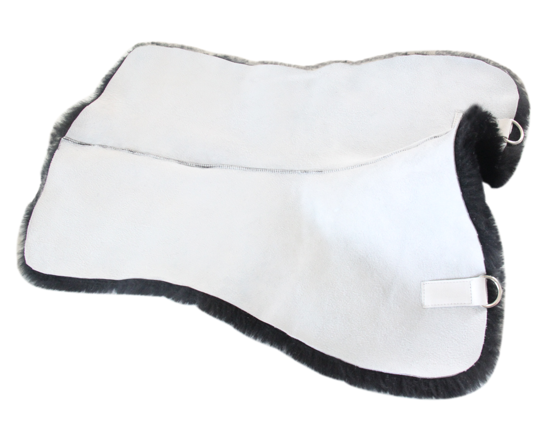 Merauno® Full sheepskin saddle pads lambskin saddle pad comfortable breathable merino wool saddle seat rug factory wholesale