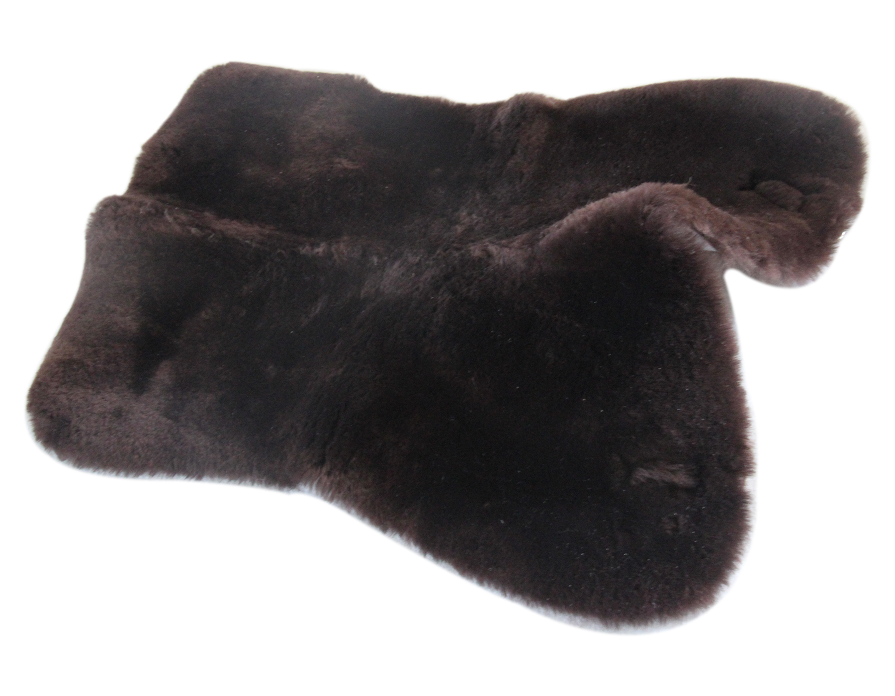 Merauno® Full sheepskin saddle pads lambskin saddle pad comfortable breathable merino wool saddle seat rug factory wholesale