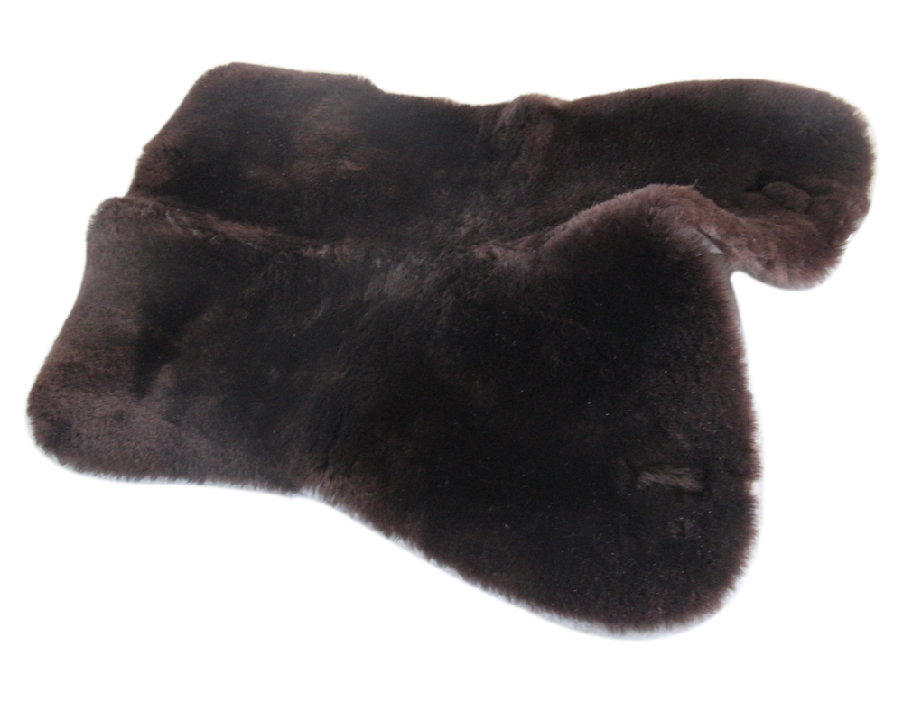 Merauno® Full sheepskin saddle pads lambskin saddle pad comfortable breathable merino wool saddle seat rug factory wholesale
