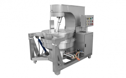 AUTOMATIC MULTI-AGITATORS COOKING MIXER --GAS HEATING,INDUCTION HEATING