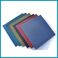 Rubber Floor Tiles plain color