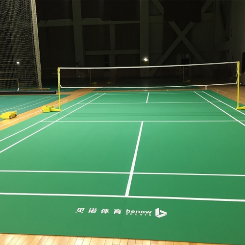Indoor badminton court mat Sand surface
