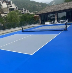 Roll out High End Pro Pickleball court Floor - Acrylic coating Surface