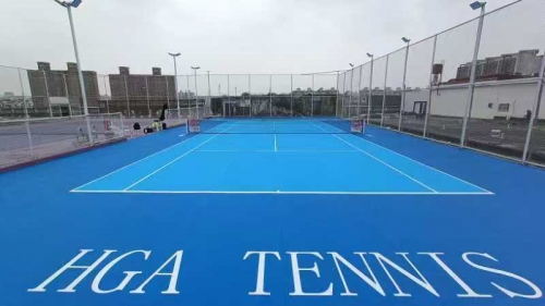 ITF Certified Tennis court Floor -Roll-up Acrylic coating Floor