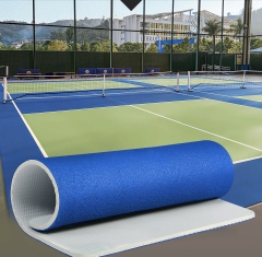 Portable Roll out pickleball court Mat Indoor or Outdoor type