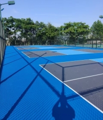 Portable Roll out pickleball court Mat Indoor or Outdoor type