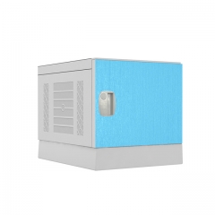 Colorful ABS storage cabinet for public environment