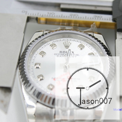 ROLEX DATEJUST White Dial 36MM Automatic Stainless Steel Men Watch AJL23058400