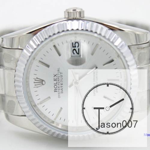 ROLEX DATEJUST White Dial 36MM Automatic Stainless Steel Men Watch AJL13258480
