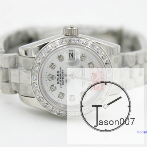 ROLEX DATEJUST White Dial 28MM Automatic Stainless Steel Women Watch AJL23158400