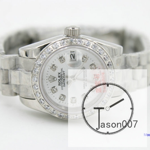 ROLEX DATEJUST White Dial 28MM Automatic Stainless Steel Women Watch AJL23158400
