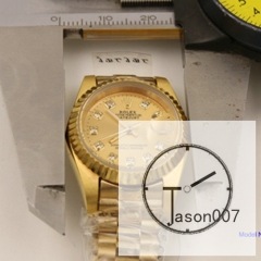 ROLEX DATEJUST 28MM Yellow Gold Automatic Stainless Steel Ladies Watch AJL1418975690