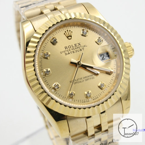 ROLEX DATEJUST 36mm Gold Dial Yellow Gold Automatic Stainless Steel Mens Watch AJL162895790