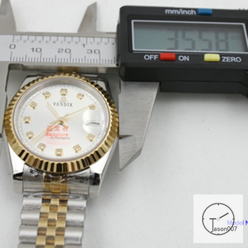ROLEX DATEJUST 36MM Two Tone Silver Dial Automatic Stainless Steel Mens Watch AJL1738975690