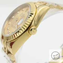 ROLEX DATEJUST 36mm Gold Dial Yellow Gold Automatic Stainless Steel Mens Watch AJL162895790