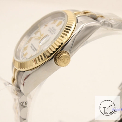 ROLEX DATEJUST 36MM Two Tone Silver Dial Automatic Stainless Steel Mens Watch AJL1518975690