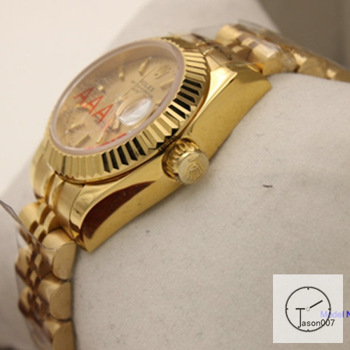 ROLEX DATEJUST 28MM Yellow Gold Dial Automatic Stainless Steel Ladies Watch AJL2478975610