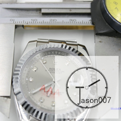 ROLEX DATEJUST 36MM Gray Dial Automatic Stainless Steel Mens Watch AJL139875690