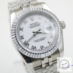 ROLEX DATEJUST 36MM Silver Dial Automatic Stainless Steel Mens Watch AJL180975690