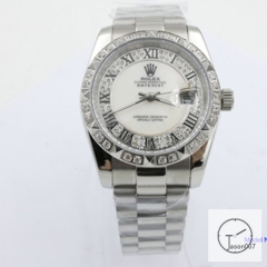 ROLEX DATEJUST 36MM Silver Dial Automatic Stainless Steel Mens Watch AJL2678975620