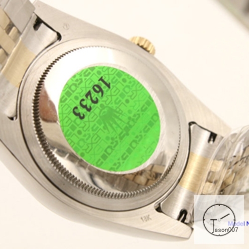 ROLEX DATEJUST 36MM Two Tone Yellow Gold Dial Automatic Stainless Steel Mens Watch AJL1488975690