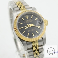 ROLEX DATEJUST 28MM Black Dial Automatic Stainless Steel Ladies Watch AJL2638975610