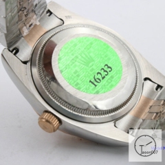 ROLEX DATEJUST 36mm Everose Two Tone White Dial Automatic Stainless Steel Mens Watch AJL269895710