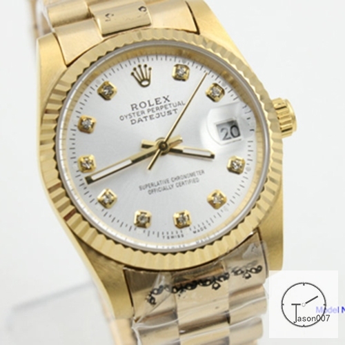 ROLEX DATEJUST 36MM Silver Dial Yellow Golden Automatic Stainless Steel Ladies Watch AJL2618975610