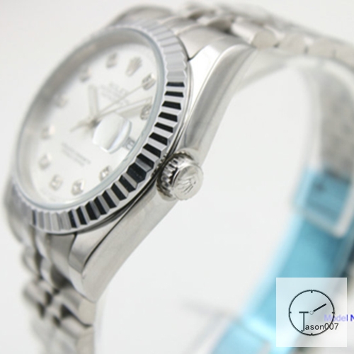 ROLEX DATEJUST 36MM Silver Dial Automatic Stainless Steel Mens Watch AJL11028975690