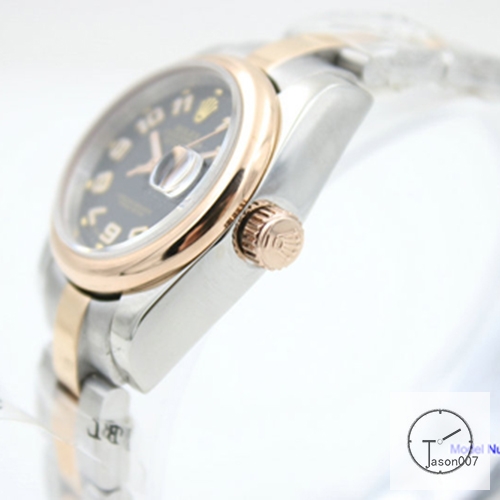 ROLEX DATEJUST 28MM Two Tone Everose Black Dial Automatic Stainless Steel Ladies Watch AJL2968975610