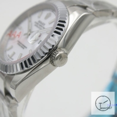 ROLEX DATEJUST 36MM Silver Dial Automatic Stainless Steel Mens Watch AJL11038975690