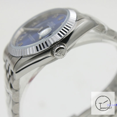 ROLEX DATEJUST 36MM Blue Dial Automatic Stainless Steel Mens Watch AJL11048975690