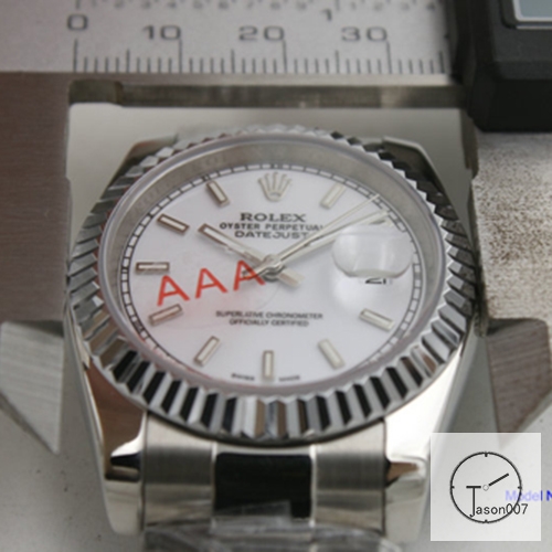 ROLEX DATEJUST 36MM Silver Dial Automatic Stainless Steel Mens Watch AJL11038975690