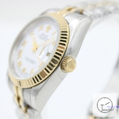 ROLEX DATEJUST 36MM Two Tone Silver Dial Automatic Stainless Steel Mens Watch AJL11228975690