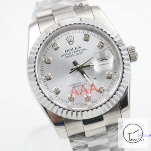 ROLEX DATEJUST 36MM Silver Dial Automatic Stainless Steel Mens Watch AJL11008975690